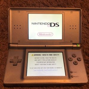 NintendoDS, charger, backpack case, 22 games included